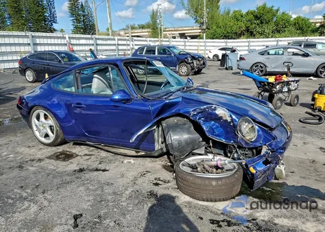 1995 Porsche 911 Carrera 2 z USA, uszkodzony, nr VIN WP0AA2993SS323450